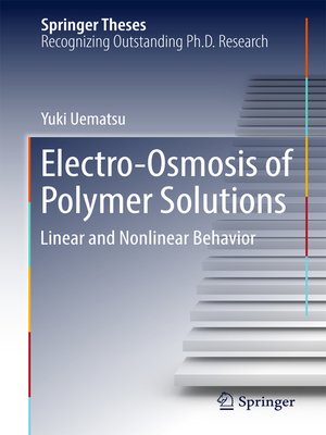 cover image of Electro-Osmosis of Polymer Solutions